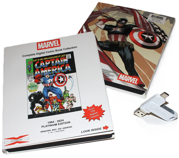 Captain America Comic Book Collection: 1964 - 2024