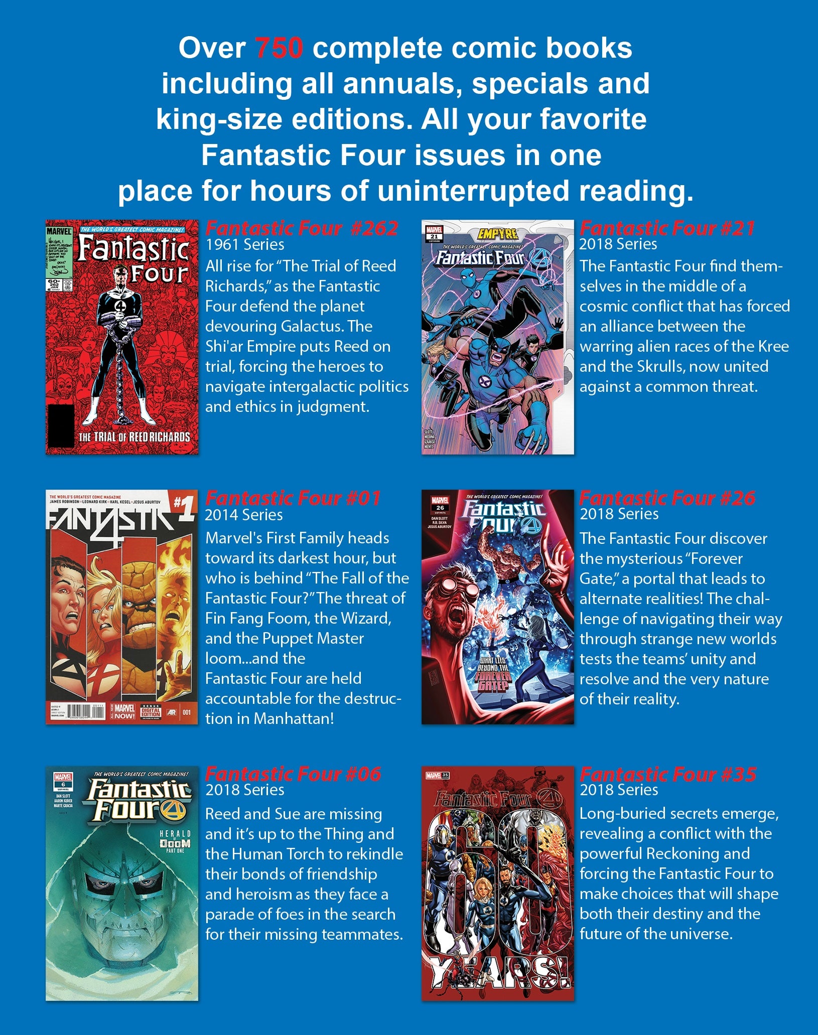 Fantastic Four comic collection