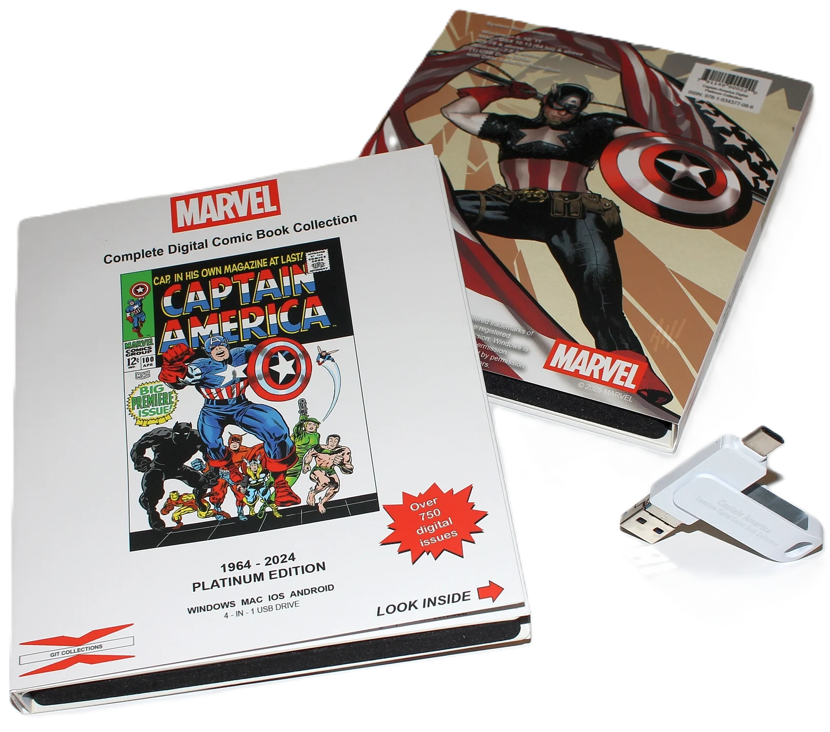 Captain America Comic Book Collection: 1964 - 2024
